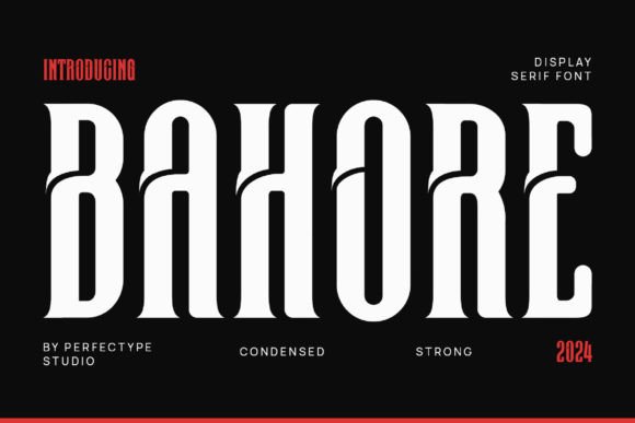 Bahore Font: A Balanced Typeface for Stronger Branding