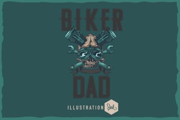 Biker Dad Font: A Rugged Typeface for Business Branding