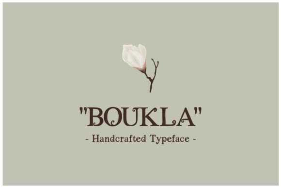 Boukla Font: A Playful Serif for Your Creative Shop
