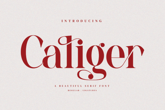 Caliger: A Serif Font with Quiet Authority