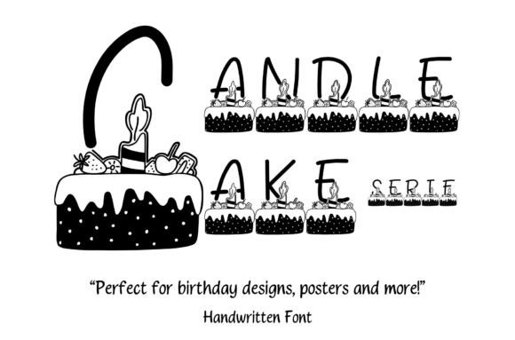 Candle Cake Serif: A Whimsical Font for Editorial Design
