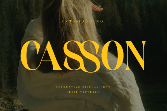 Casson Typeface: A Designer’s Take on Minimalist Branding