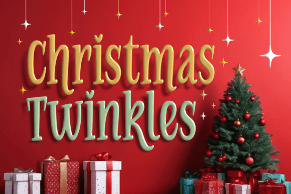 Christmas Twinkles: A Serif Font That Elevates Your Web Design