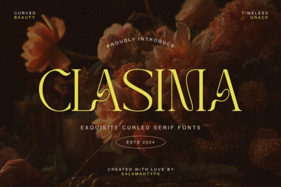 Clasima: A Beautiful Font for a Polished Brand Identity