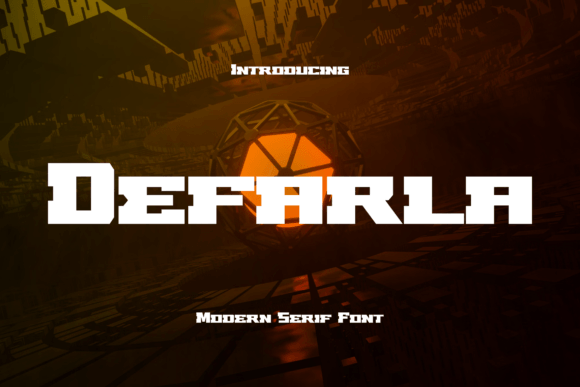 Defarla Typeface: A Versatile Serif for Real-World Branding