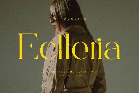 Eclleria: A Minimalist Typeface for Bold Brand Communication