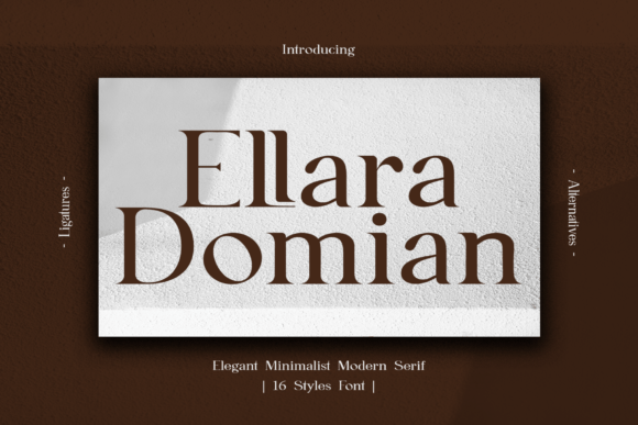 Ellara Domian Font: A Marketer’s Tool for Elegance and Clarity