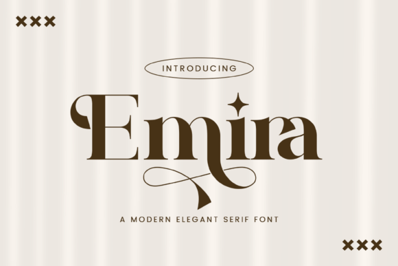 Emira Typeface: A Minimalist Serif for Creative Makers