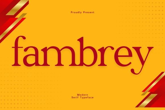 Fambrey Font: A Serene Choice for Editorial Design
