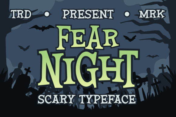Fear Night: A Bold Serif for Impactful Branding
