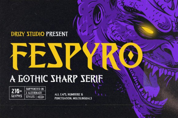 Fespyro Font: A Gothic Serif That Elevates Web Design