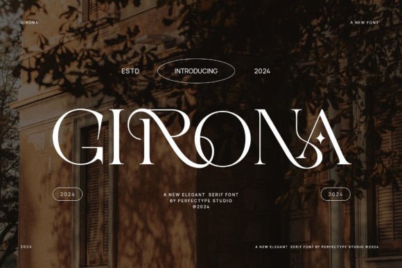 Girona Typeface: A Sophisticated Font for Small Business Branding