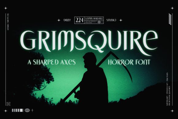Grimsquire Font – A Spine-Chilling Upgrade for Brand Typography