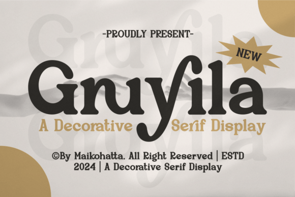 Gruyila: A Typeface That Elevates Campaign Visuals