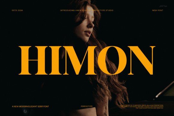 Himon Font: A Stylish Typeface for Stronger Branding