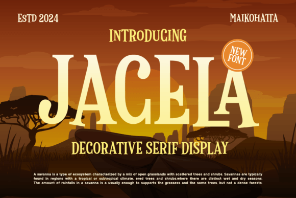 Jacela: A Stylish Typeface to Elevate Your Brand