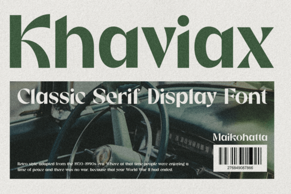 Khaviax Font Review: A Classic Serif for Modern Branding