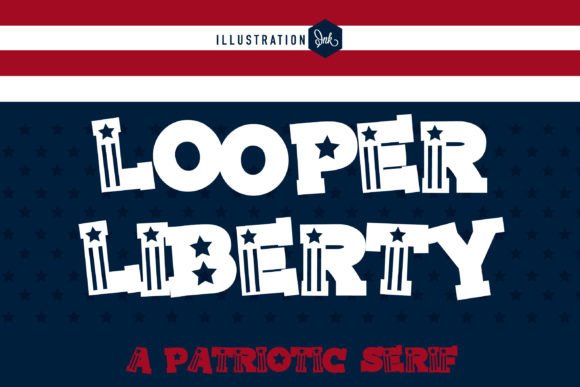 Looper Liberty Font: A Whimsical Serif for Creative Makers
