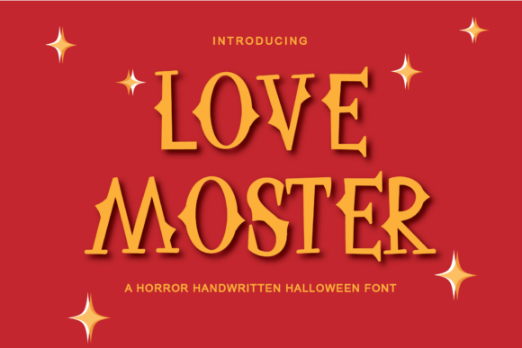 Love Moster Font: A Gothic Typeface for Editorial Elegance