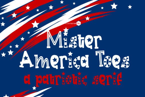 Mister America Toes: A Patriotic Font for Digital Branding