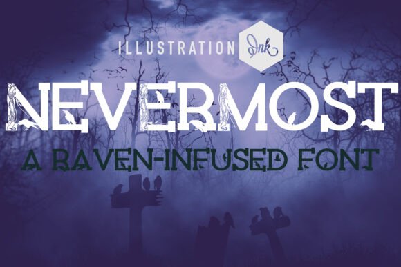 Nevermost: A Premium Serif Font with a Creepy, Hand-Crafted Charm