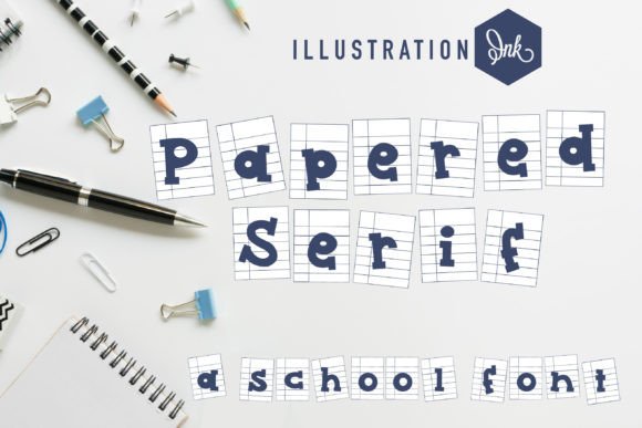 Papered Serif: A Stylish Typeface for Digital Branding