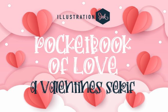 Pocketbook of Love: A Handcrafted Font for Heartfelt Branding