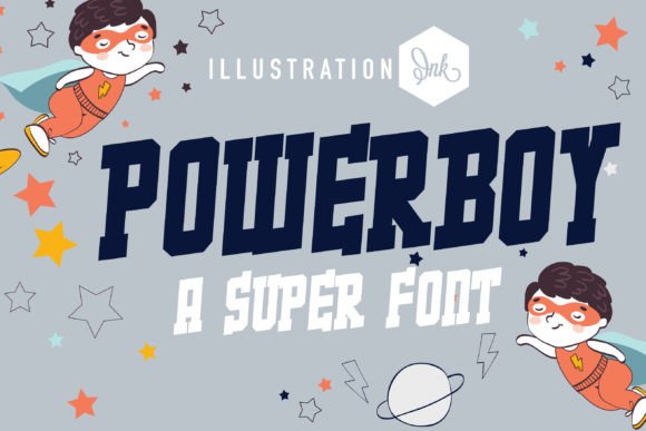 Powerboy Font: A Playful Typeface for Your Brand