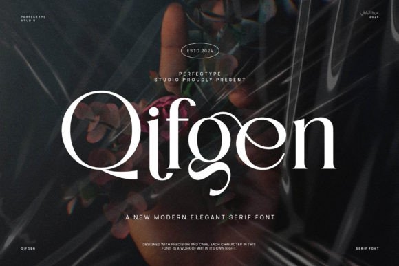 Qifgen: A Serif Font for Elegant Editorial Design