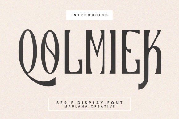Qolmiek Font: A Sophisticated Typeface for Your Brand
