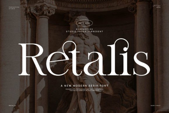 Retalis: A Premium Serif Font for Campaign Designers