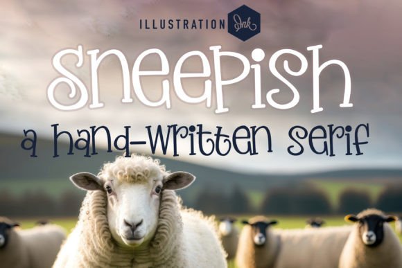 Sneepish: A Hand-Crafted Typeface for Editorial Elegance