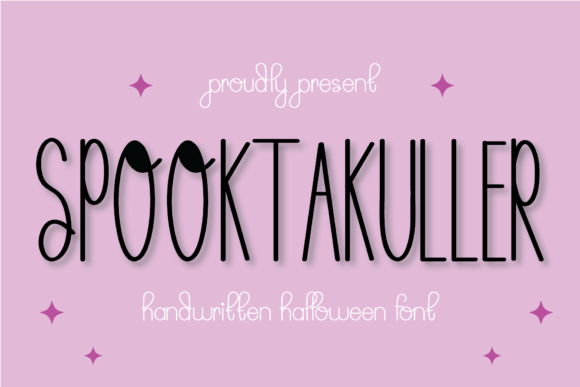 Spooktakuller: A Charming Halloween Typeface for Editorial Design