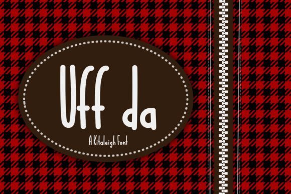 Uff Da Font – A Whimsical Typeface for Web Designers