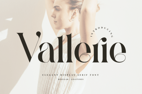 Vallerie: A Stylish Serif Font for Building a Polished Brand Identity