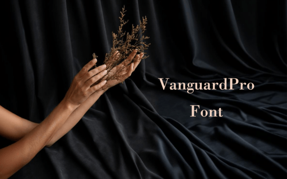 Vanguard Pro: A Strong Serif Font for Branding with Impact