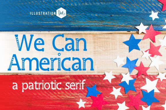 We Can American: A Serif Font for Heartfelt Handmade Creations