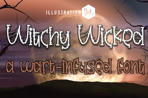 Witchy Wicked: A Hand-Crafted Typeface for Editorial Magic