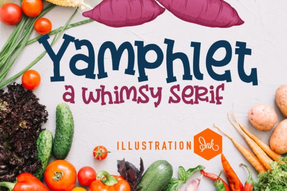 Yamphlet Font: A Whimsical Typeface for Web Design